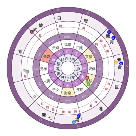 紫微斗數12宮|紫微斗数 